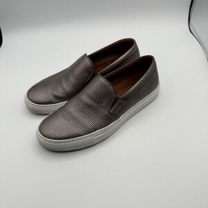 Aquatalia Men's Ashlynn Slip Ons Size 8.5 Bronze